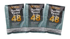 Alcotec 48-hour Turbo Yeast, 135 grams (Pack of 3)