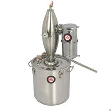 70L/18Gal Alcohol Oil Still Vodka Hydrolat Distiller Brewing K Moonshine Alembic