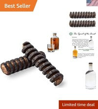 Transform Spirits with 2 Pack Charred Oak Infusion Spirals – Elevate Flavor!