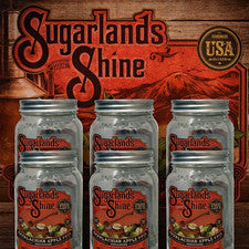 Sugarlands Shine Moonshine Jars 750ml "Jars are Empty" (6 Jars)