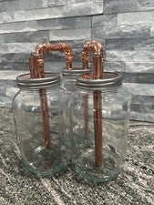CoProof 1/2” Tandem Mason Jar Thumpers for Wide Mouth Half Gallon Mason Jar A16