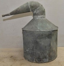 Antique copper moonshine still hand made for display collectible early tool