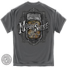 New MOONSHINE MASON JAR  T SHIRT -