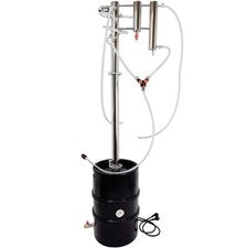Electric Distiller 30L – Reflux Column with Cold Fingers, Alembic