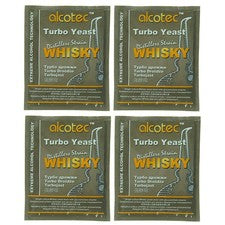Alcotec Whiskey Turbo Yeast (Pack of 4)