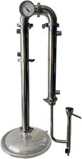 2 inch Stainless Modular Moonshine Still Column Multifunctional - with hoses