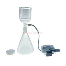 Laboratory filter glassware kit with the Pump