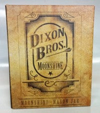Dixon Brothers Moonshine Mason Jar Daryl & Merle Walking Dead Supply Drop NEW