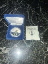 Bahamas 2 Dollars, Flora And Fauna - Bahama Parrot • 1995 Proof 1 Oz Silver