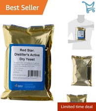 Distillers Yeast Powder 1 lb. Ferments Up to 22% for Ethanol and Spirits