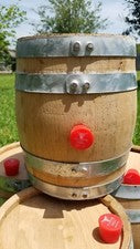 NEW 5 LITER BOURBON Whiskey Beer BARREL - THICK American Oak Wood STAVES Char 3