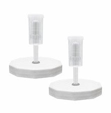 Fermentaholics 2 Pack - 110mm One Gallon Fermentation Lid, Gasket & 3-pc Airlock