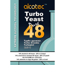 Alcotec 48hr Turbo Homebrew Spirit Distilling Yeast Brewing
