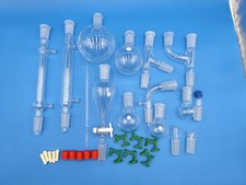glass preparation apparatus kit organic chemistry distillation kit 38 pcs