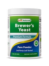 Best Naturals 100% Pure Brewers Yeast Powder - 16 oz