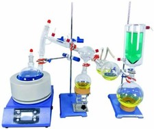 2L Short Path Distillation Kit Cold Trap Essential Oil Extractor Apparatus 110V
