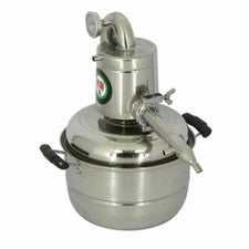 10L Alcohol Whisky Distillation Kit - Home Brewing Alembic Still for Moonshine
