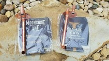 2 x Copper 1/2 gallon mason jar Moonshine thumper kit +insulated coozie sleeve
