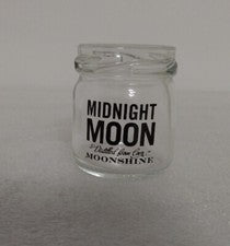 Midnight Moon Moonshine Mini Mason Jar Shot Glass Barware North Carolina