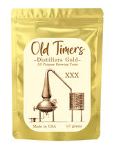 Distillers Yeast - Old Timers Gold - Fermentation Moonshine (5g = 5gal) USA