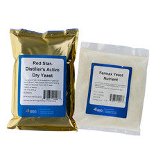 Home Brew Ohio Distiller's Yeast (Dady) and Fermax Yeast Nutrient Combination