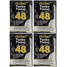 Alcotec 48 Hours Classic Turbo Yeast (Pack of 4)