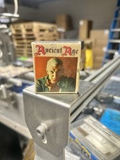 Vintage Ancient Age Distilling MatchBox With Matches Frankfurt,KY Made In Italy.