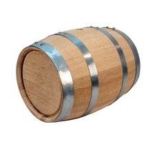 1 Gallon Oak Barrel - Wooden Whiskey Barrel Wine Barrel (5 Liter) - For The H...