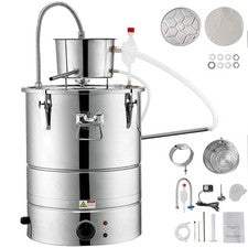 Alcohol Still, 15 Gal 50L Water Alcohol Distiller, Home Distillery Kit include