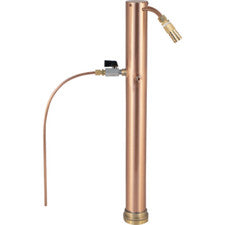 AlcoEngine Copper Reflux Still Top w/ Barb Connections
