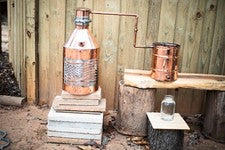5 Gallon Copper Moonshine/Whiskey Still & Condenser Worm