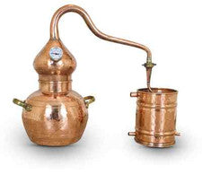 Premium Copper Moonshine Alembic Still 10 L w/ thermometer/ aprox 2.5 Gallon