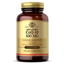 Solgar Megasorb CoQ-10 100 mg 90 Softgels