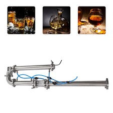 DIY Wine Beer Keg Copper Kit 51mm Moonshine Tube Pipe Still Distillation Column