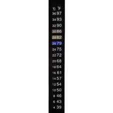 Adhesive Temperature Strip Thermometer - For Brewing Distilling fermenting Beer