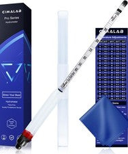 Alcohol Meter Hydrometer 0200 Proof 0100 Tralle Distilled Spirit Testing Scal...