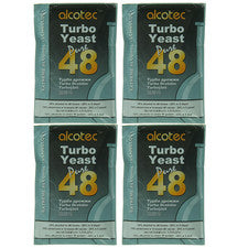 Alcotec 48 Hour Turbo Yeast | Brewers Yeast Powder| Wine Yeast for Wine Making |