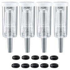 3 Piece Airlock 4 Pack with Grommets for Brewing Wine Making Kimchi Airlocks