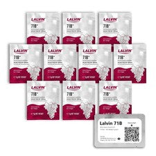 Lalvin 71B Wine Yeast (10 Pack) - Make Wine Cider Mead Kombucha at Home - 5 G S