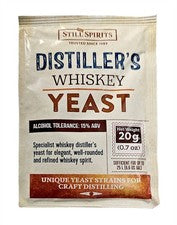 Still Spirits Distiller's Yeast Whiskey 20g - Does not contain Alcohol