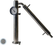 2" x 18" Stainless Tri Clamp Moonshine Reflux Still Distilling Column for Keg