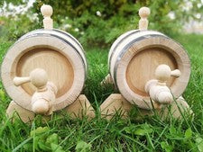 Set of 2x1.7L Oak Barrels