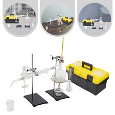 40 PCS Distillation Apparatus 500ml Essential Oil Distillation Kit Lab Equipment
