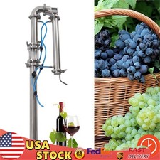 2 Inch Stainless Still Moonshine Reflux Distilling Column Brew Wine Making Tool