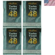 48 Hour Turbo Yeast | Brewers Yeast Powder| Wine Yeast for Wine Making | Dry ...