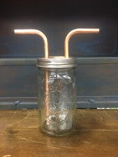 3/8” Mason Jar Thumper for Wide Mouth Quart Mason Jar, Moonshine, Distilling