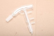 Chemglass CG-1239-03 Distilling Head, Short Path, 10/30 Thermometer Joint 24/40