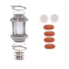 2" Tri Clover Sight Glass Gin Botanical Kit for AlcoEngine Reflux/ Pot Still