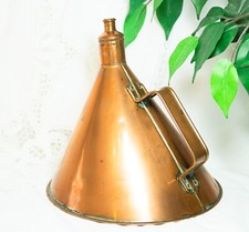 Copper Prohibition Still One Burner Stovetop Pot With Lid Circa 1920s