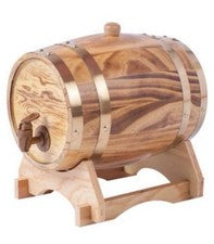 New 1.5l Oak Aging Barrels Whiskey Dispenser Home Wine Bucket Whiskey Barrel